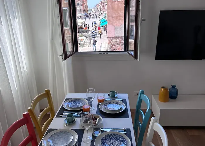 Apartment Ca' Elena Beautiful Canal View Biennale Venice